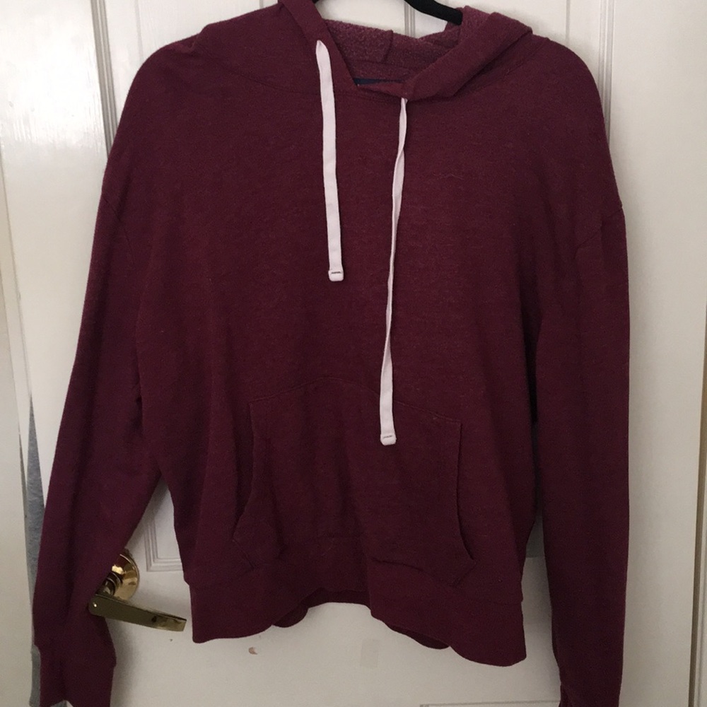Burgundy Hoodie